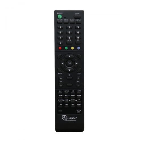 Lripl Led25 Universal Replacement Remote Control For Lloyd Lcd Led Tv