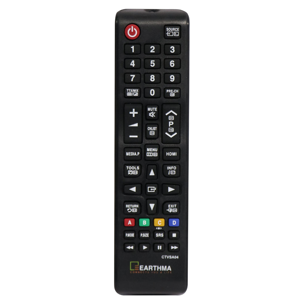 EARTHMA Remote for Samsung Smart Tv 3D Lcd/Led Tv Compatible For All With Samsung TVs