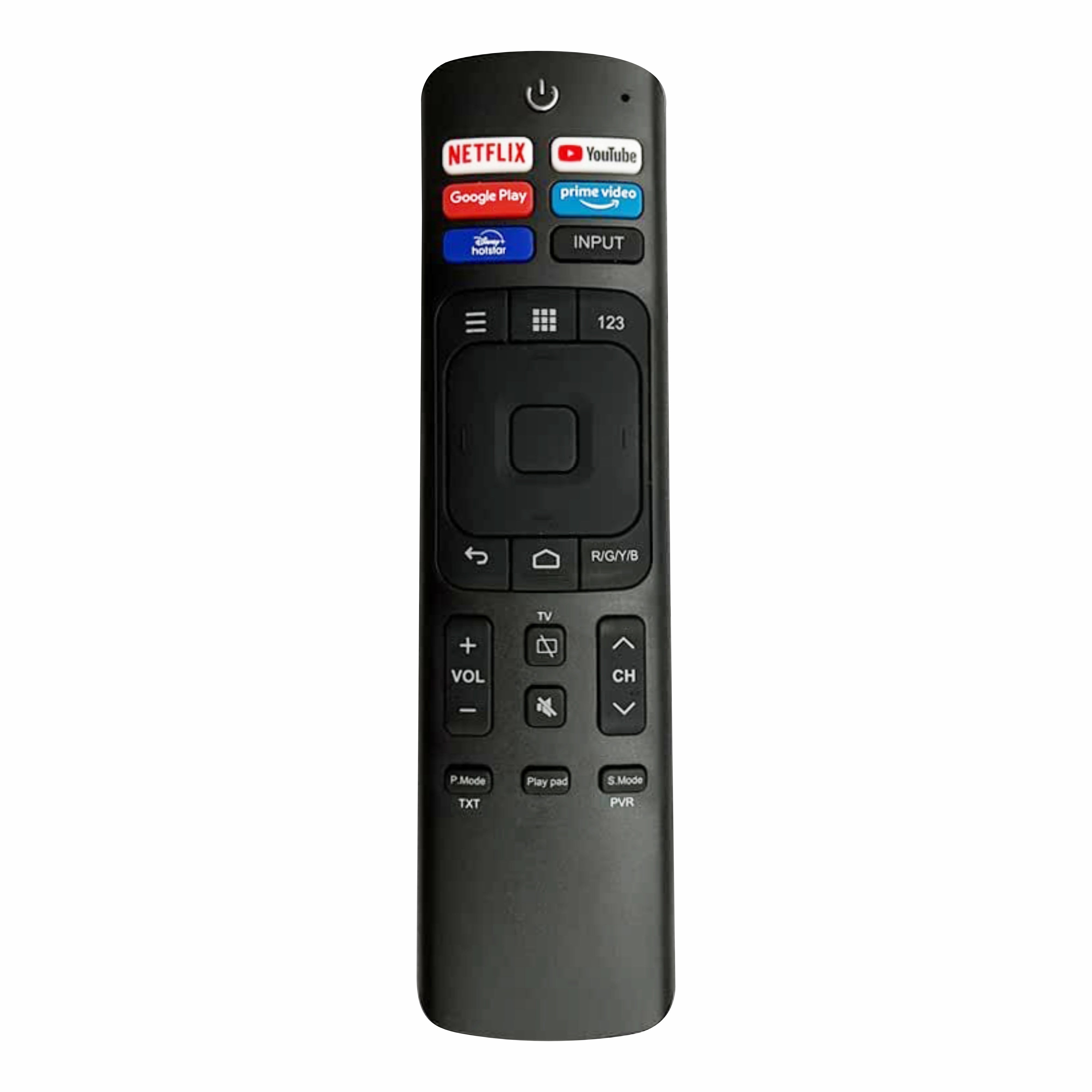 LRIPL Replacement Remote Control For VU Smart LED TV with Smart Keys f