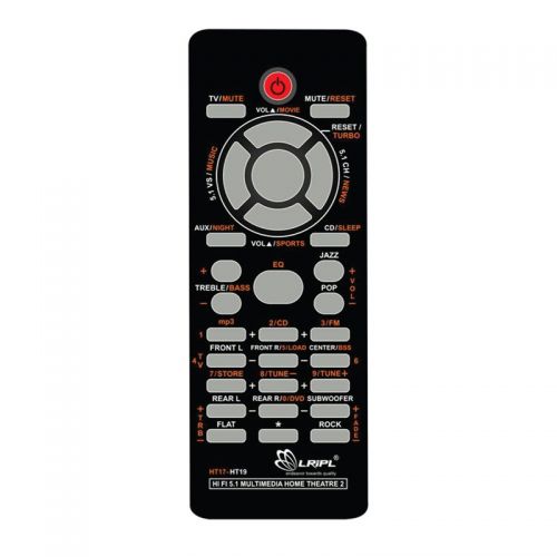 PHILIPS HOME THEATER MULTIMEDIA REMOTE CONTROL by LRIPL (Black)