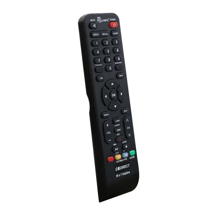 Remote Control Sun LRIPL XCD09 Replacement Remote Control for SUN DIRECT DTH Set Top Box