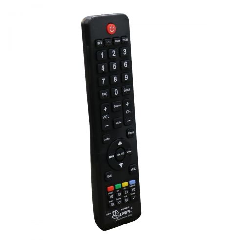 Universal AOC Smart TV Remote Control - LCD LED - Black ABS, 433 MHz - New