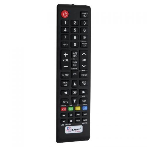 LRIPL Remote Control Non Branded/Local/Chinese LED LCD TV Black