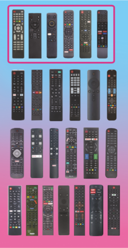 Non Branded Assemble LCD LED SMART TV Remote Control By LRIPL